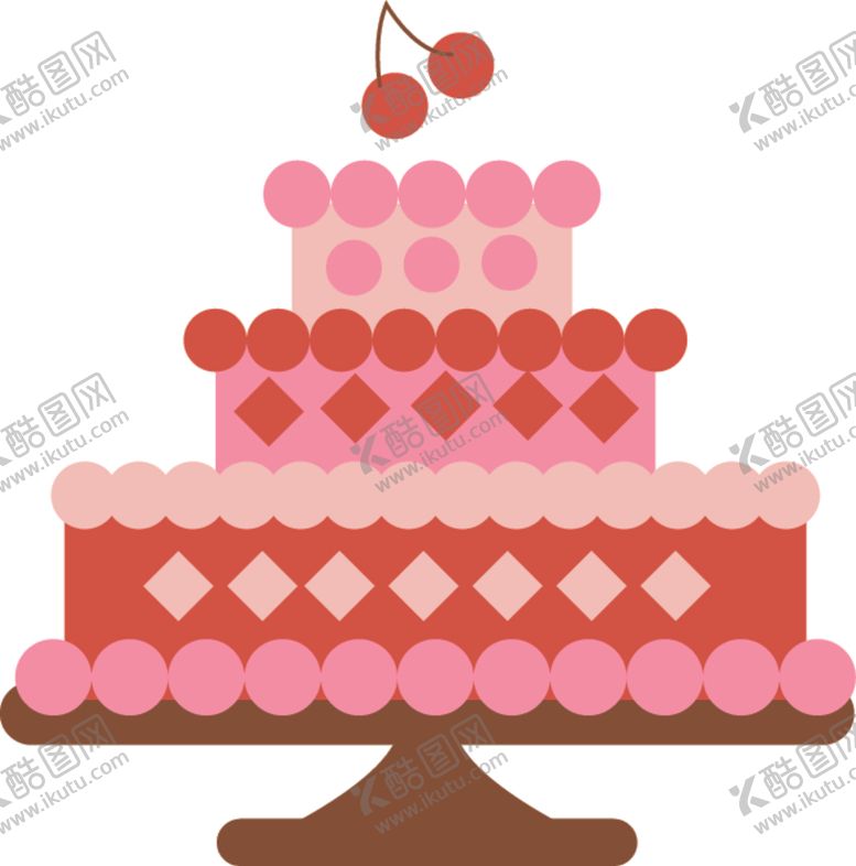 编号：69588306172019144915【酷图网】源文件下载-生日蛋糕