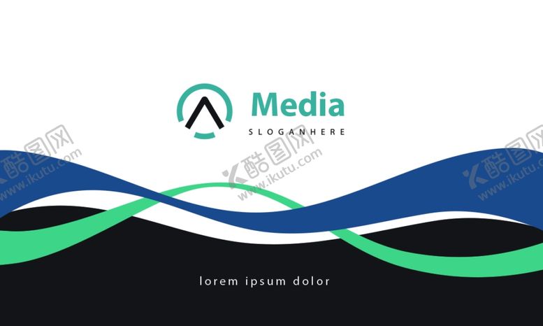 企业名片时尚简约销售
