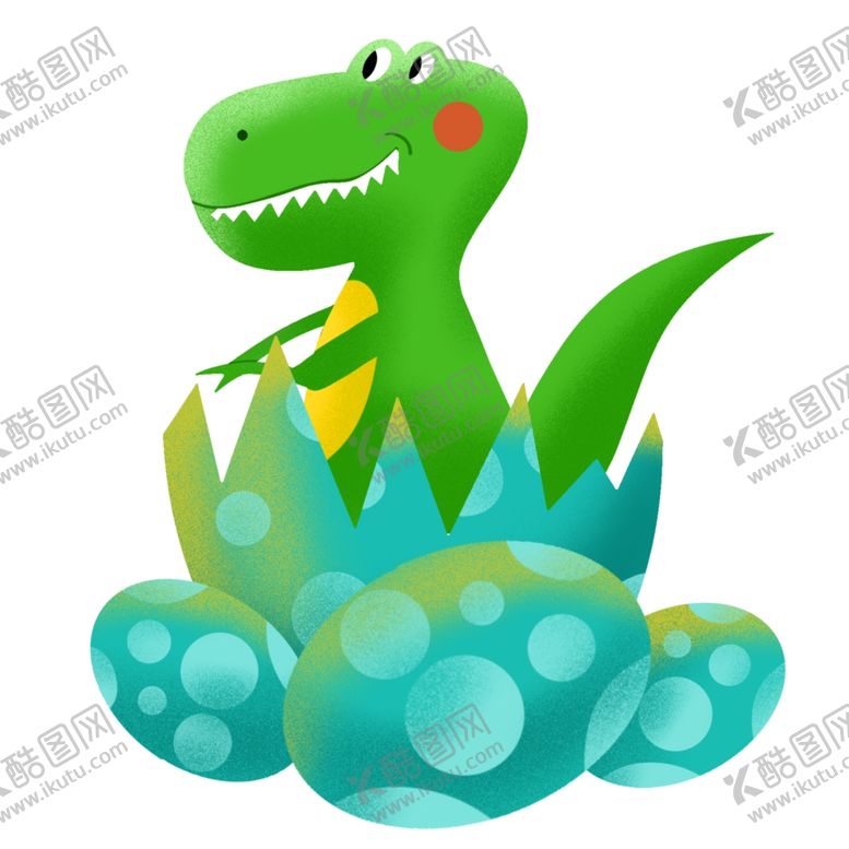 编号：32463105070146098189【酷图网】源文件下载-卡通恐龙