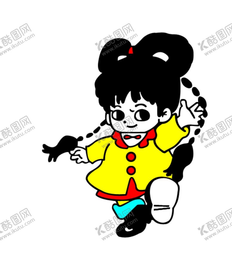 编号：95224609192336163621【酷图网】源文件下载-小女孩