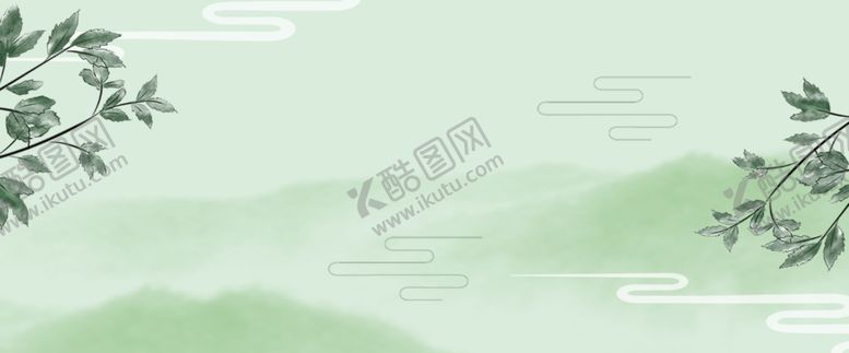 编号：28549009200533521532【酷图网】源文件下载-森系植物清新背景