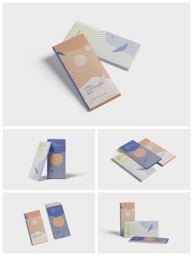 册页宣传册册子杂志样机