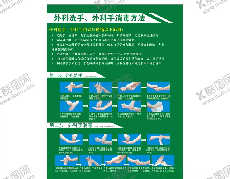 编号：73232105112339334790【酷图网】源文件下载-外科洗手法