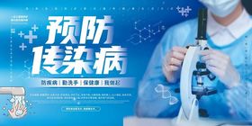 医护人员预防传染病场景