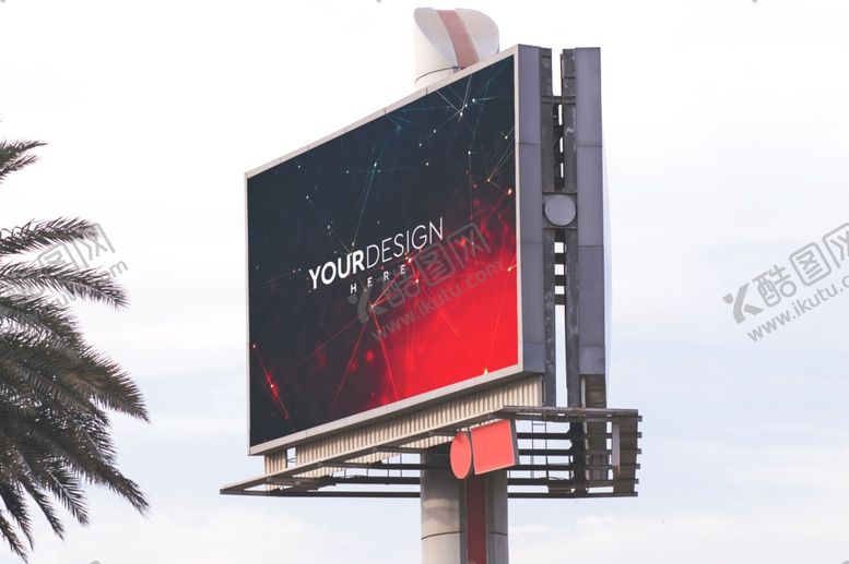 编号：52193711010135413824【酷图网】源文件下载-户外广告牌样机