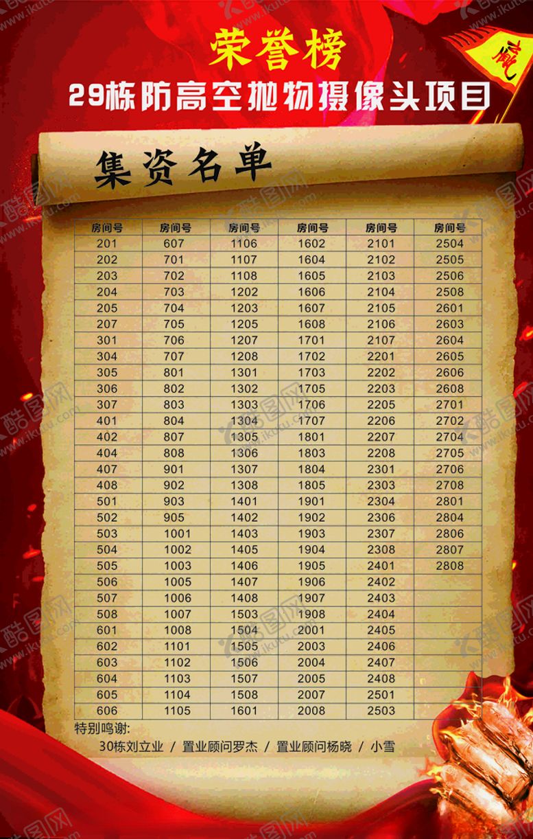 编号：87798307062136109647【酷图网】源文件下载-光荣榜海报