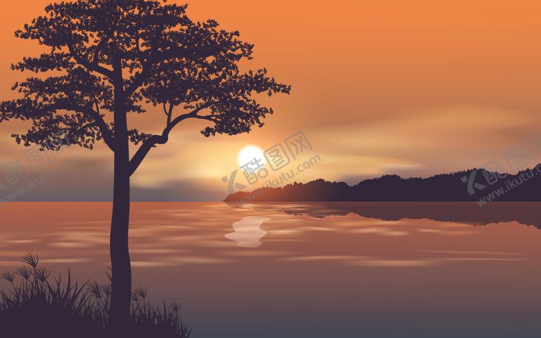 编号：92762910101222071558【酷图网】源文件下载-风景插画