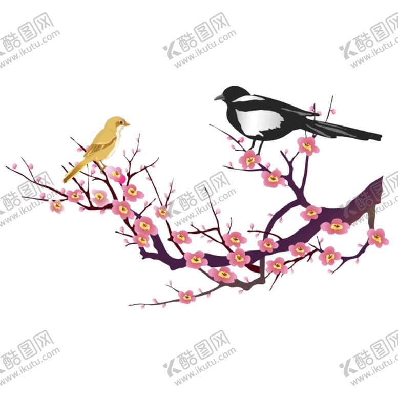 编号：99034310091832006312【酷图网】源文件下载-中国风水墨梅