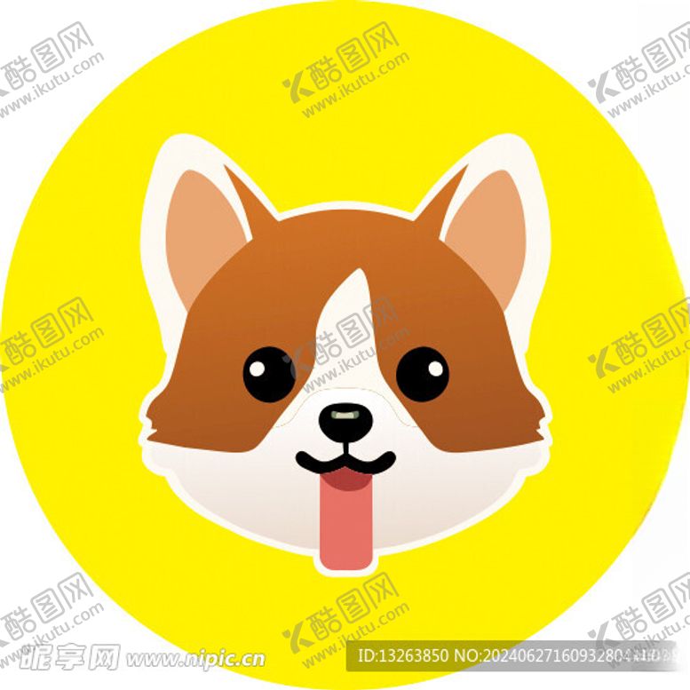 编号：65180702122311119542【酷图网】源文件下载-卡通柯基