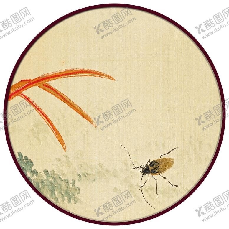 编号：43359103130929045986【酷图网】源文件下载-圆形装饰画圆形挂画圆形背景