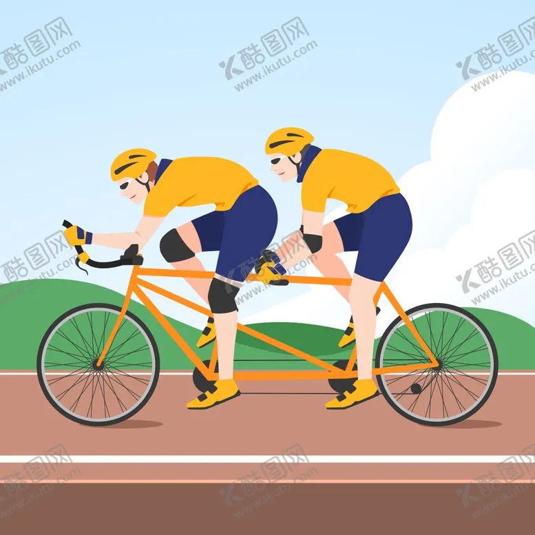 编号：19807310090549571580【酷图网】源文件下载-骑车