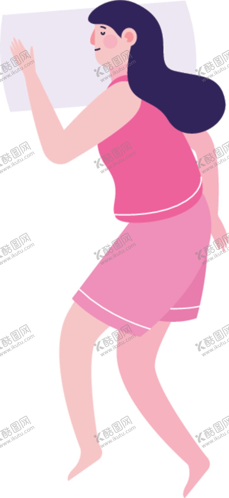 编号：71349810222236576096【酷图网】源文件下载-睡觉姿势