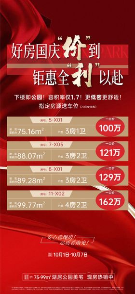 特价房类地产海报