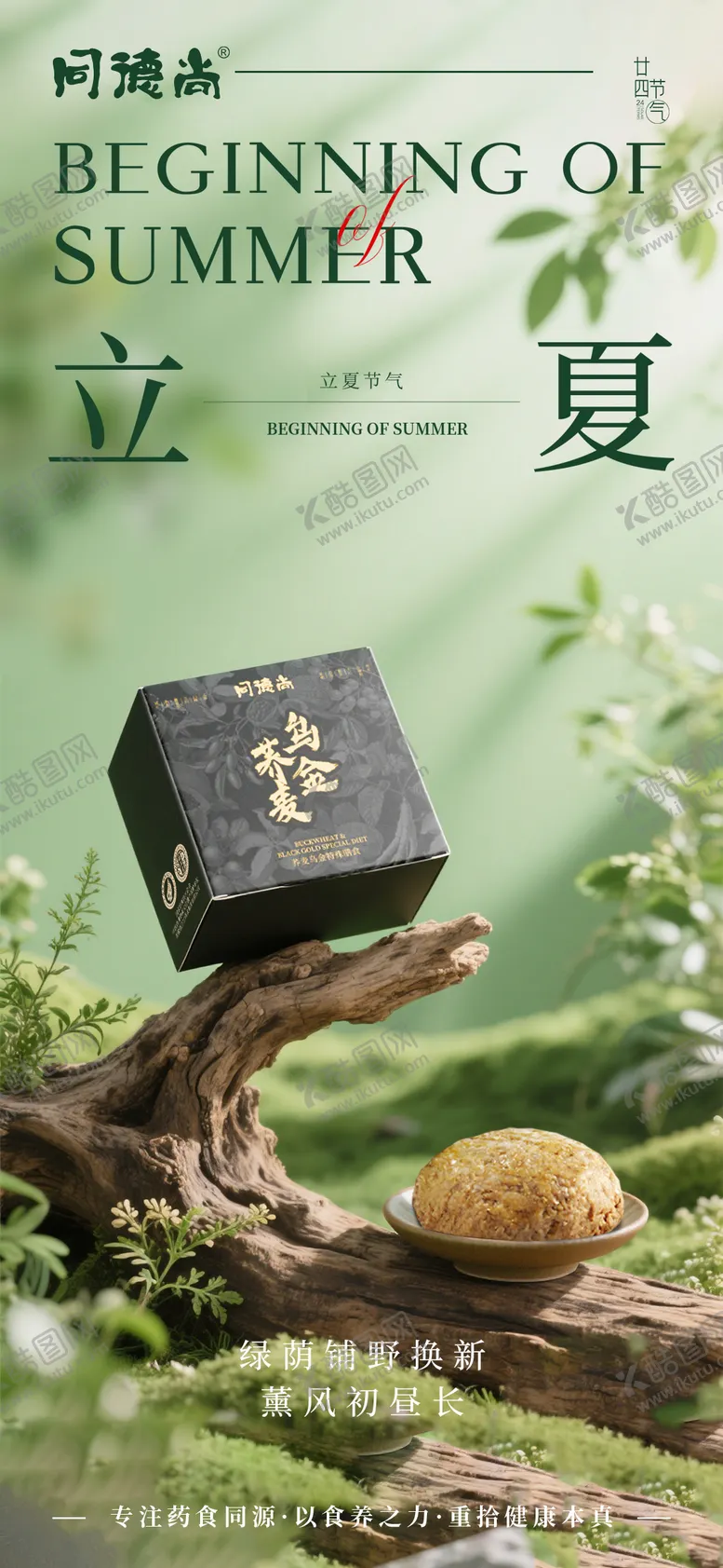 编号：95476106191100534820【酷图网】源文件下载-立夏产品海报
