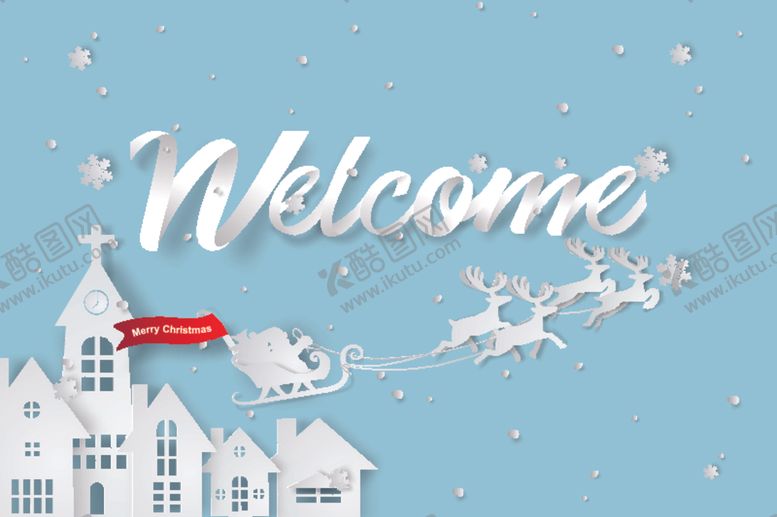 编号：29311810132305498156【酷图网】源文件下载-圣诞节风景