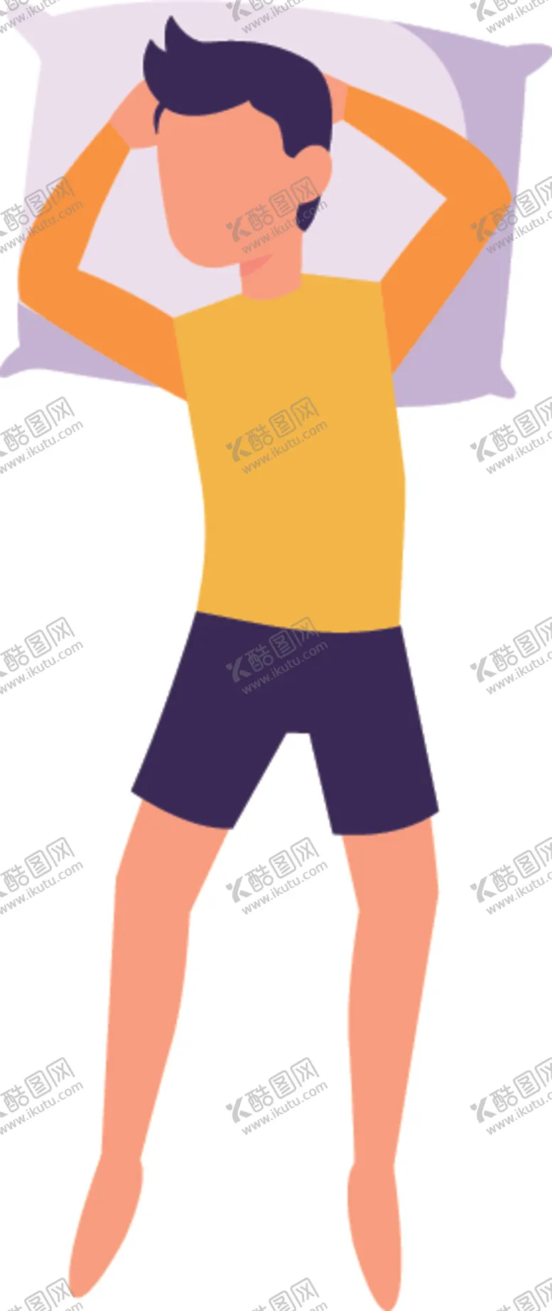 编号：70339504271526559215【酷图网】源文件下载-睡觉姿势