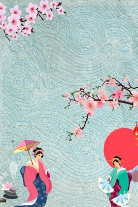 中国风古典水墨民俗古风装饰画