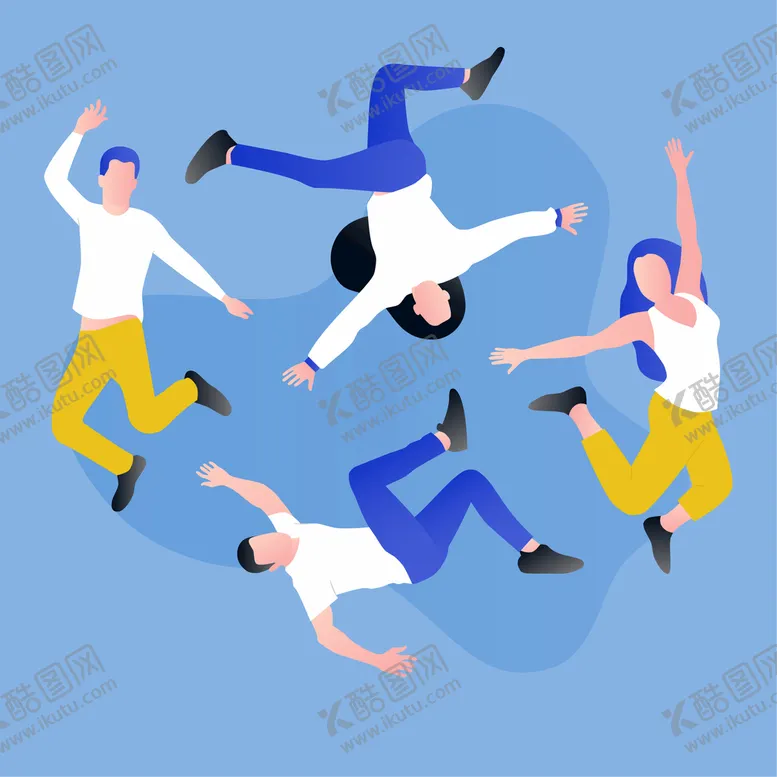 编号：01274309181604383491【酷图网】源文件下载-失重的人