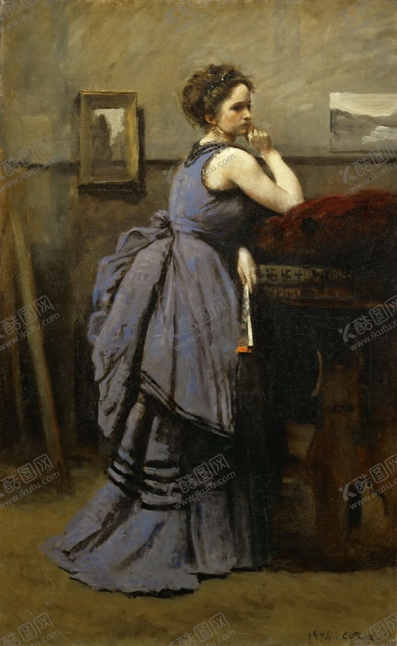 编号：90178210010110316434【酷图网】源文件下载-复古写实主义人物绘画