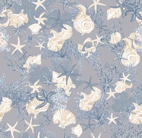 大牌海洋元素复古风图案