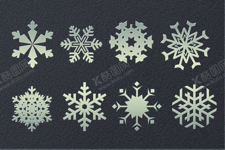 编号：58031710200901485597【酷图网】源文件下载-雪花质感分层