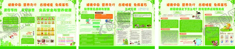 编号：93359702031836416915【酷图网】源文件下载-营养膳食展板