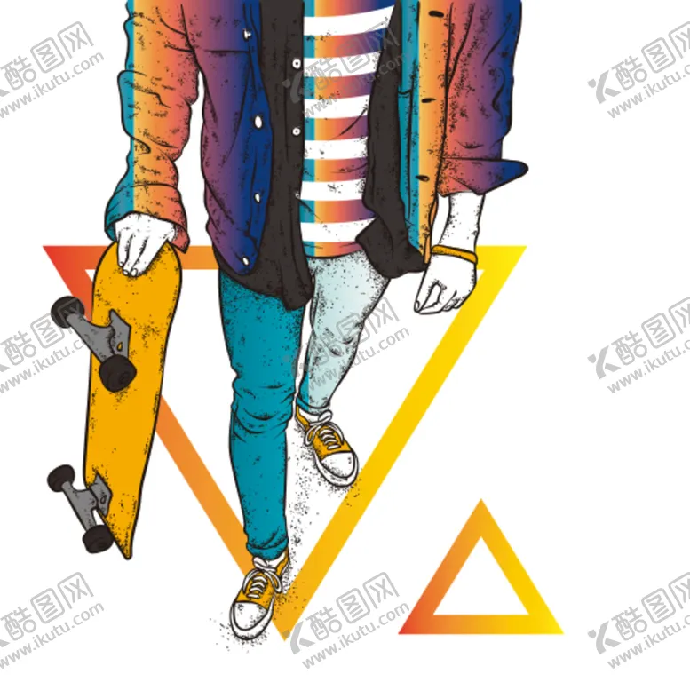 编号：04796309220409223764【酷图网】源文件下载-男滑板