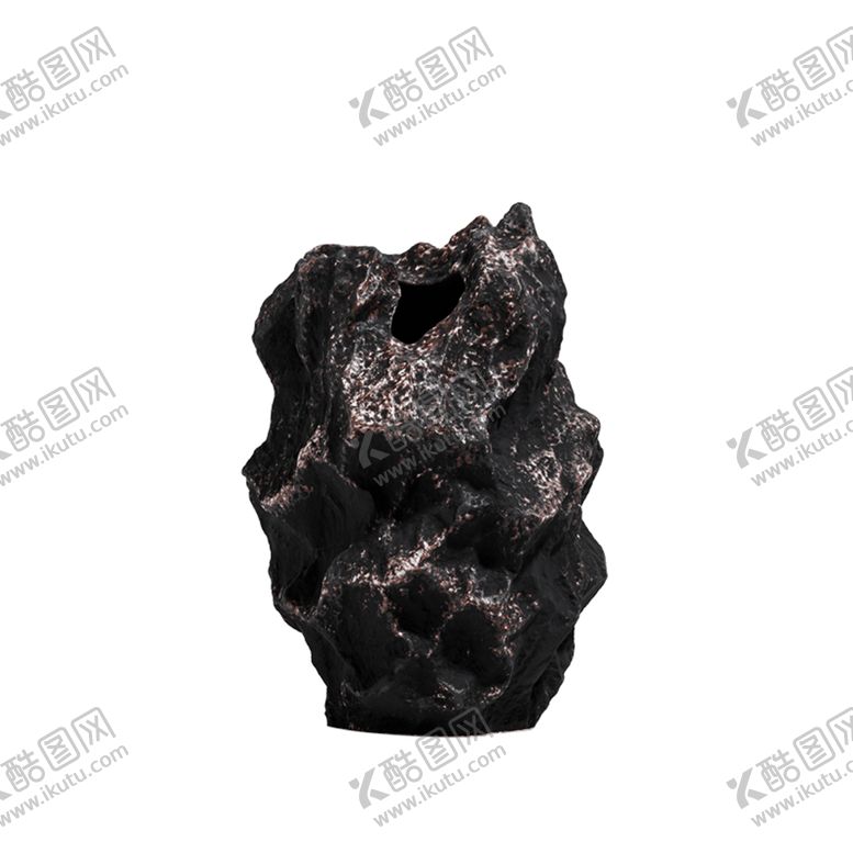 编号：93869204220908512980【酷图网】源文件下载-黑白色陶瓷插花花器