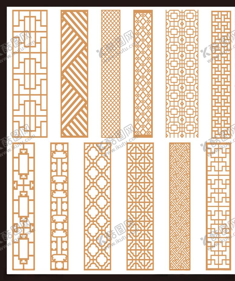 编号：56432410031121364483【酷图网】源文件下载-雕花镂空图案镂空花纹装修