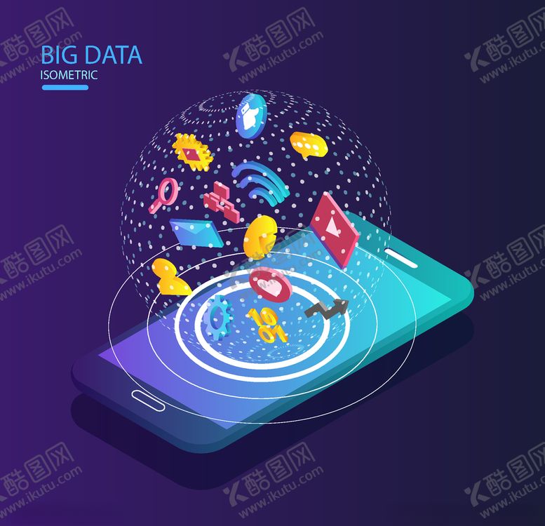 编号：15796405011846285292【酷图网】源文件下载-等距视角插画