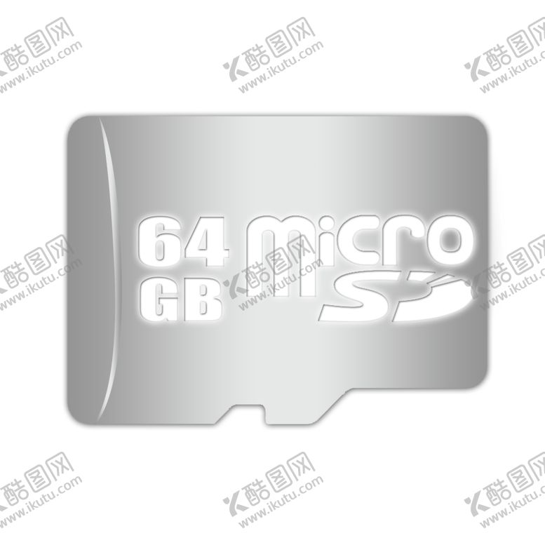 编号：97111610030432242387【酷图网】源文件下载-银色tf卡
