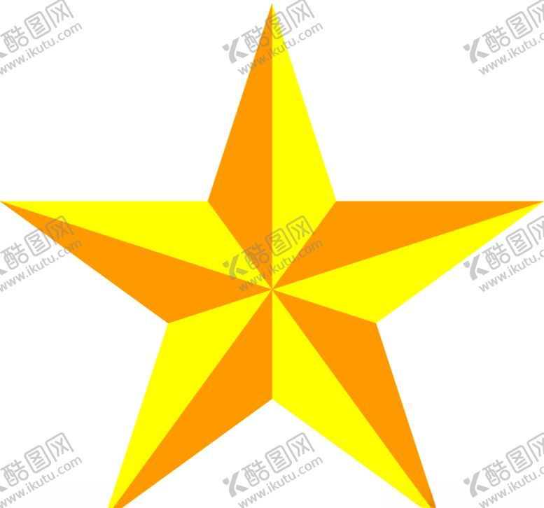 编号：71116910062008221557【酷图网】源文件下载-五角星