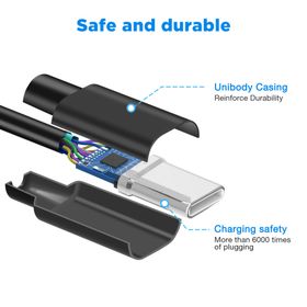 PS5手柄充电线结构图