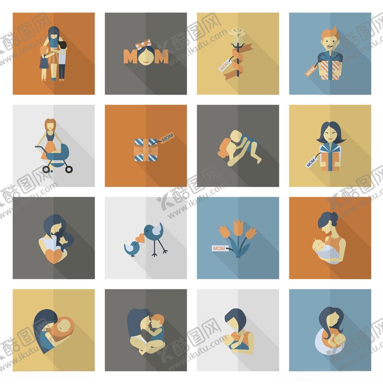 编号：14439004141342116612【酷图网】源文件下载-卡通宠物主题图标集合