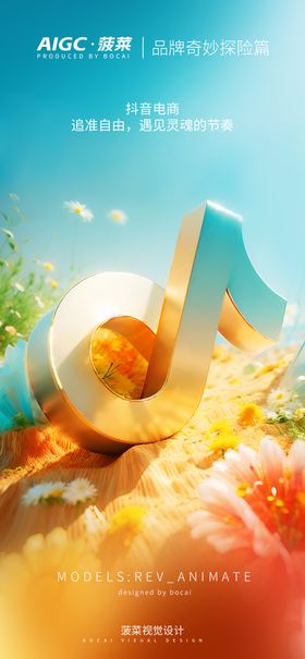 抖音LOGO海报