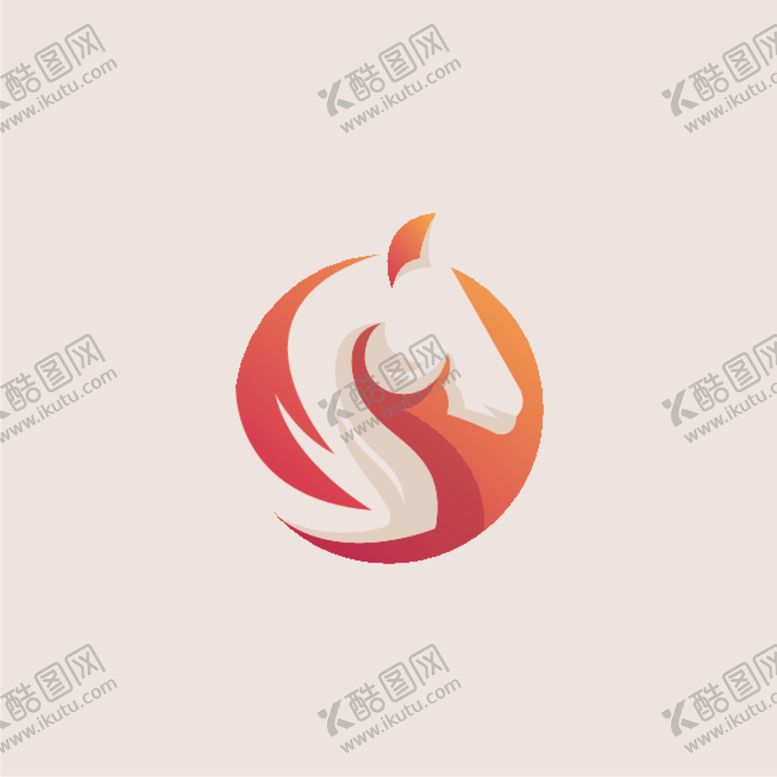 编号：39706107121623452522【酷图网】源文件下载-马头标志