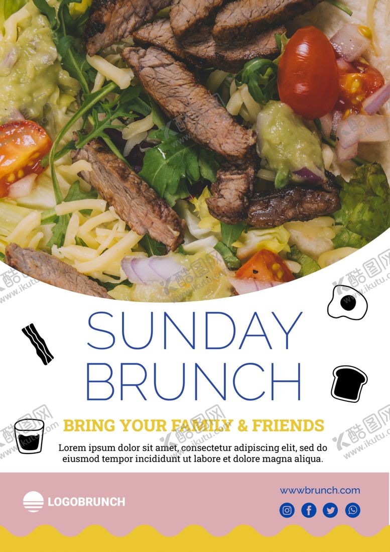 编号：80228709141156087753【酷图网】源文件下载-美食海报