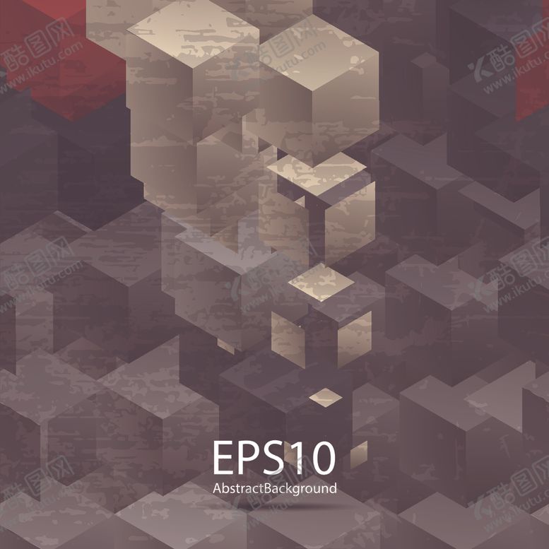 编号：46774110090122335345【酷图网】源文件下载-立方体背景