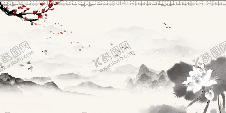 编号：45255105051842434898【酷图网】源文件下载-意境山水
