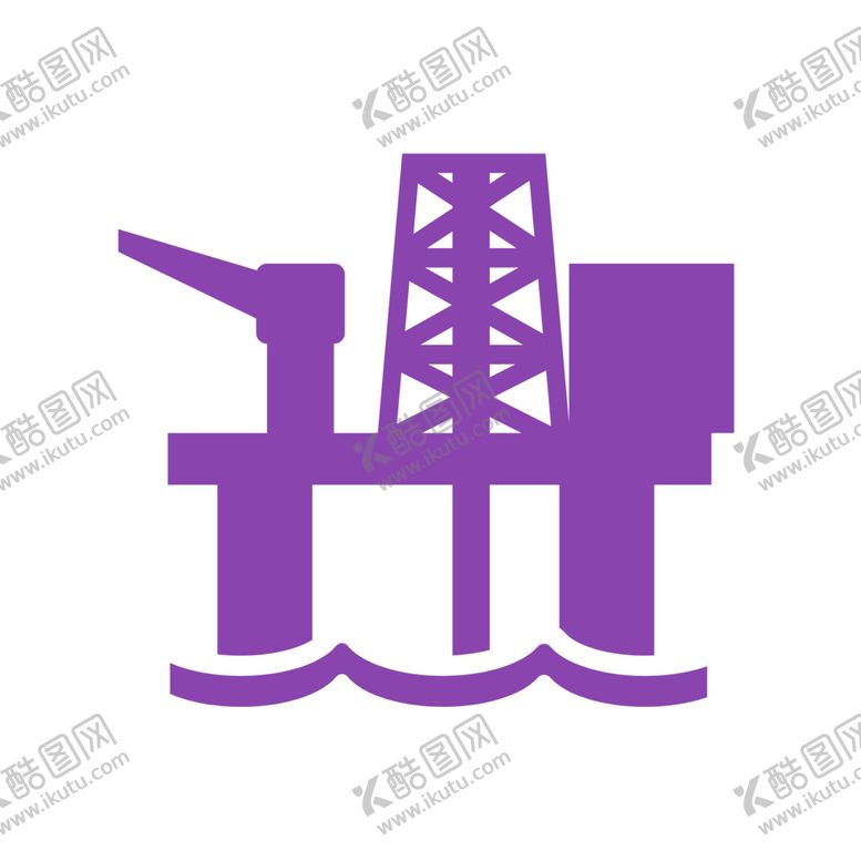 编号：42007205120237467529【酷图网】源文件下载-油田标志标识图标背景素材