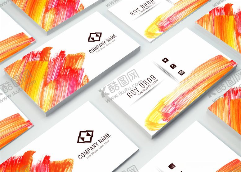 编号：28729606261520252430【酷图网】源文件下载-矢量名片模板