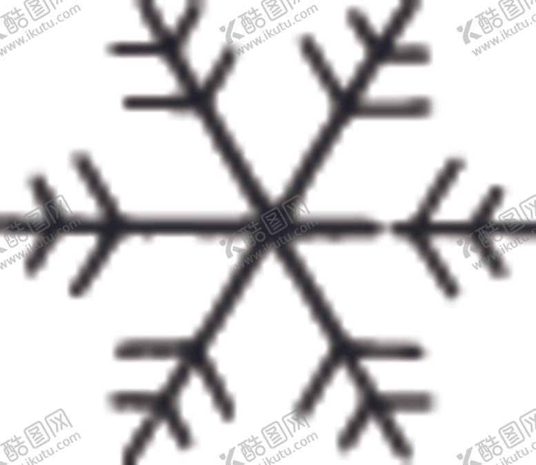 编号：82152210230531248918【酷图网】源文件下载-黑白手绘雪花