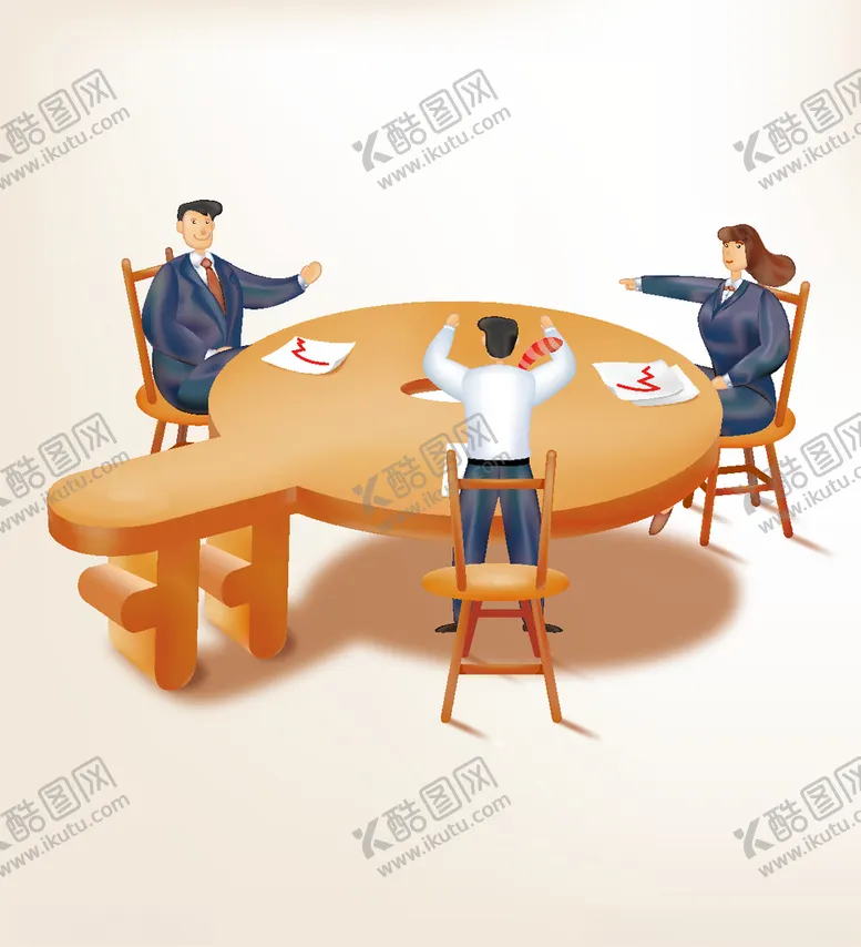 编号：73199106281220003274【酷图网】源文件下载-商务人物漫画动画动漫壁纸