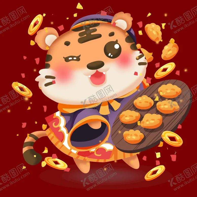 编号：30489610030740225904【酷图网】源文件下载-卡通虎素材  