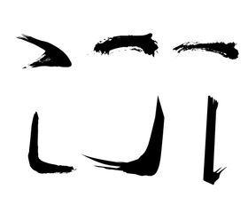 笔触素材