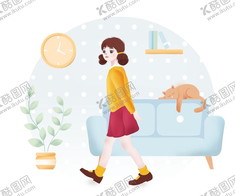 编号：66010110181956379178【酷图网】源文件下载-可爱女孩