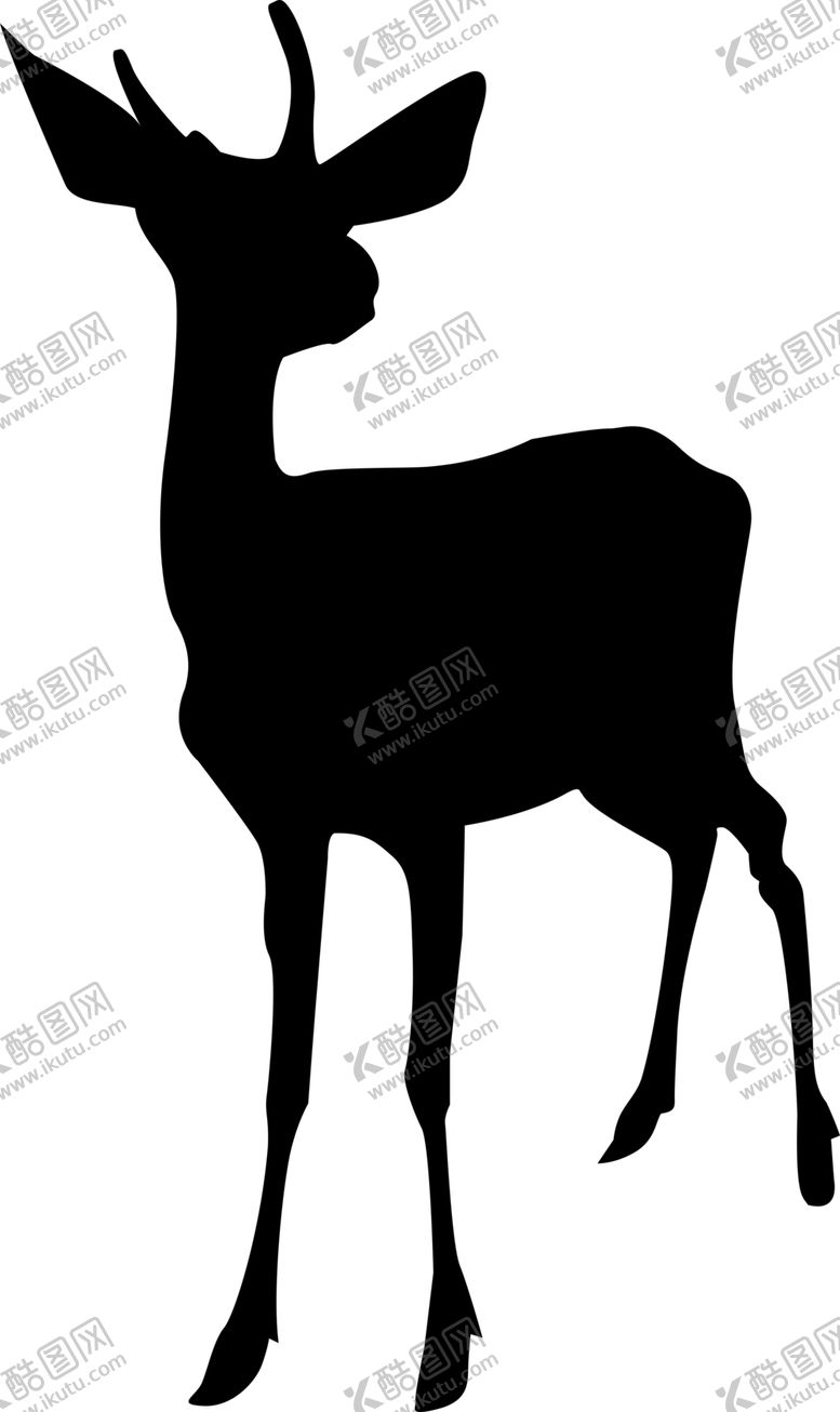 编号：95031405150944491665【酷图网】源文件下载-动物剪影