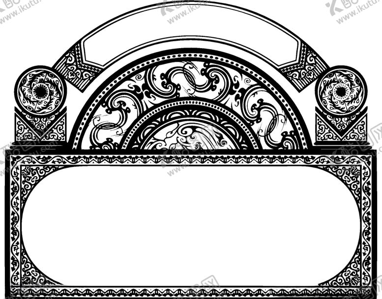 编号：65120309231812192168【酷图网】源文件下载-镂空花图案