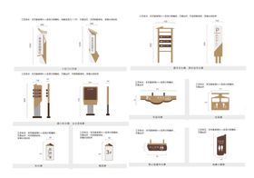 编号：20584109240757183586【酷图网】源文件下载-新中式房地产小区导视标识设计