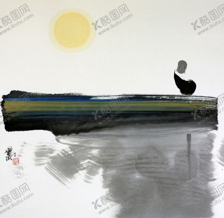 编号：38817507050436254310【酷图网】源文件下载-禅意装饰画